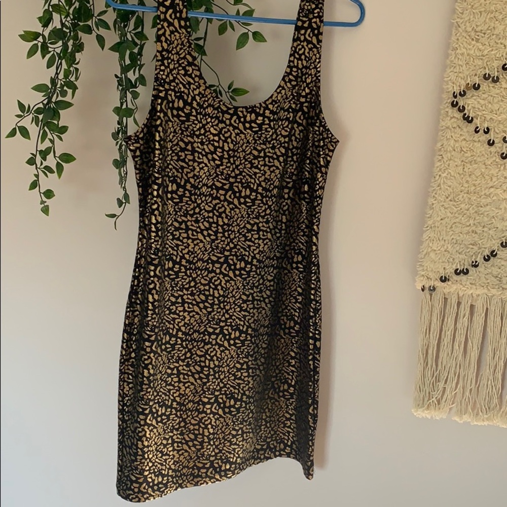 Metallic Cheetah Print